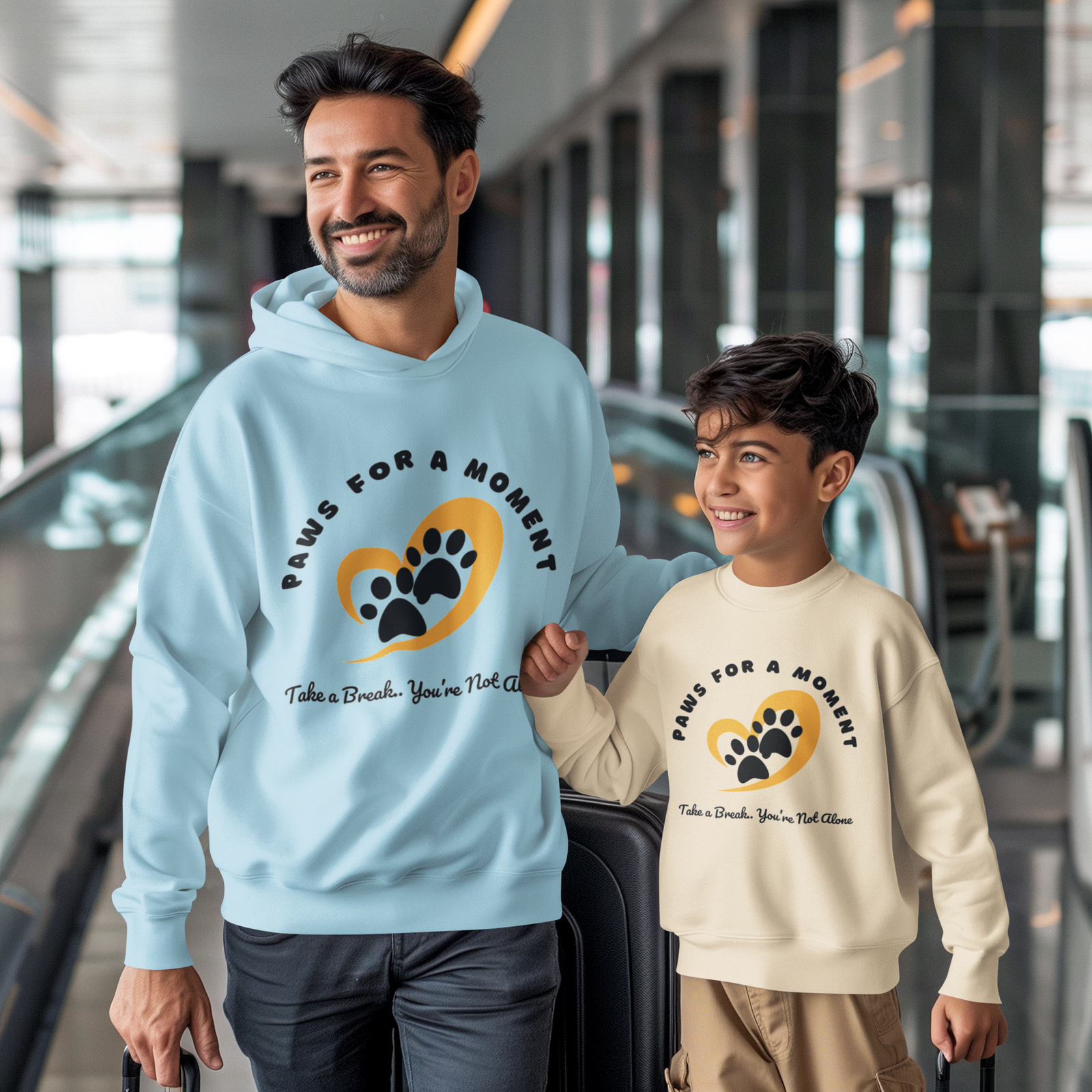 Paws for a Moment – Mental Health Awareness Gifts & Self-Care Apparel for Cat Lovers