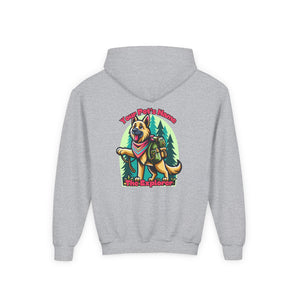 Youth Adventure Cat Explorer Hoodie - Cozy Kids Sweatshirt