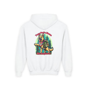 Youth Adventure Cat Explorer Hoodie - Cozy Kids Sweatshirt