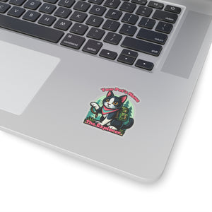 Personalised Cat or Dog Explorer Kiss-Cut Stickers