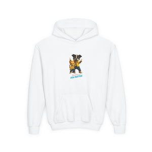 Dog Lovers Youth Hoodie - You Matter, Cute Animal Sweatshirt, Gift for Kids, Pet Lovers, Cozy Hoodie for All Occasions