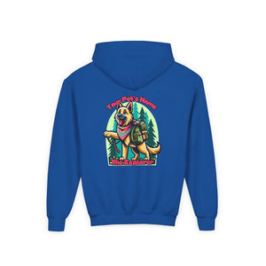 Youth Adventure Cat Explorer Hoodie - Cozy Kids Sweatshirt