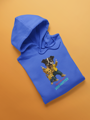 Dog Lovers Youth Hoodie - You Matter, Cute Animal Sweatshirt, Gift for Kids, Pet Lovers, Cozy Hoodie for All Occasions
