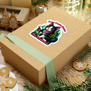 Personalised Cat or Dog Explorer Kiss-Cut Stickers