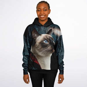 Smokey & Bros Oversized Cat Hoodie – Cozy Heavyweight Fleece