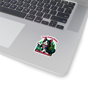 Personalised Cat or Dog Explorer Kiss-Cut Stickers