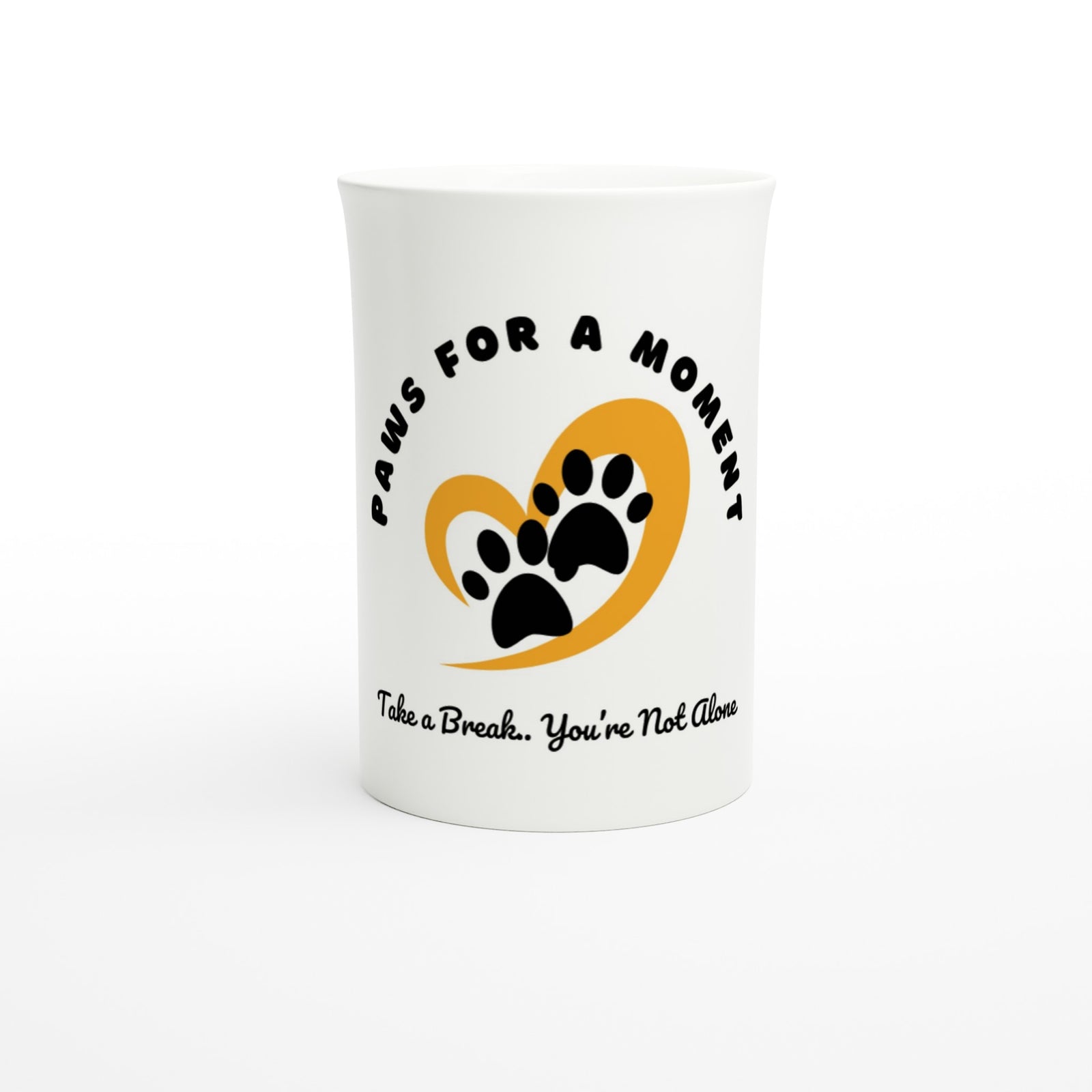 Paws for a Moment Mug – Mental Health Awareness & Self-Care Gift