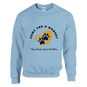 Paws for a Moment Sweatshirt – Wear a Reminder to Pause & Breathe.