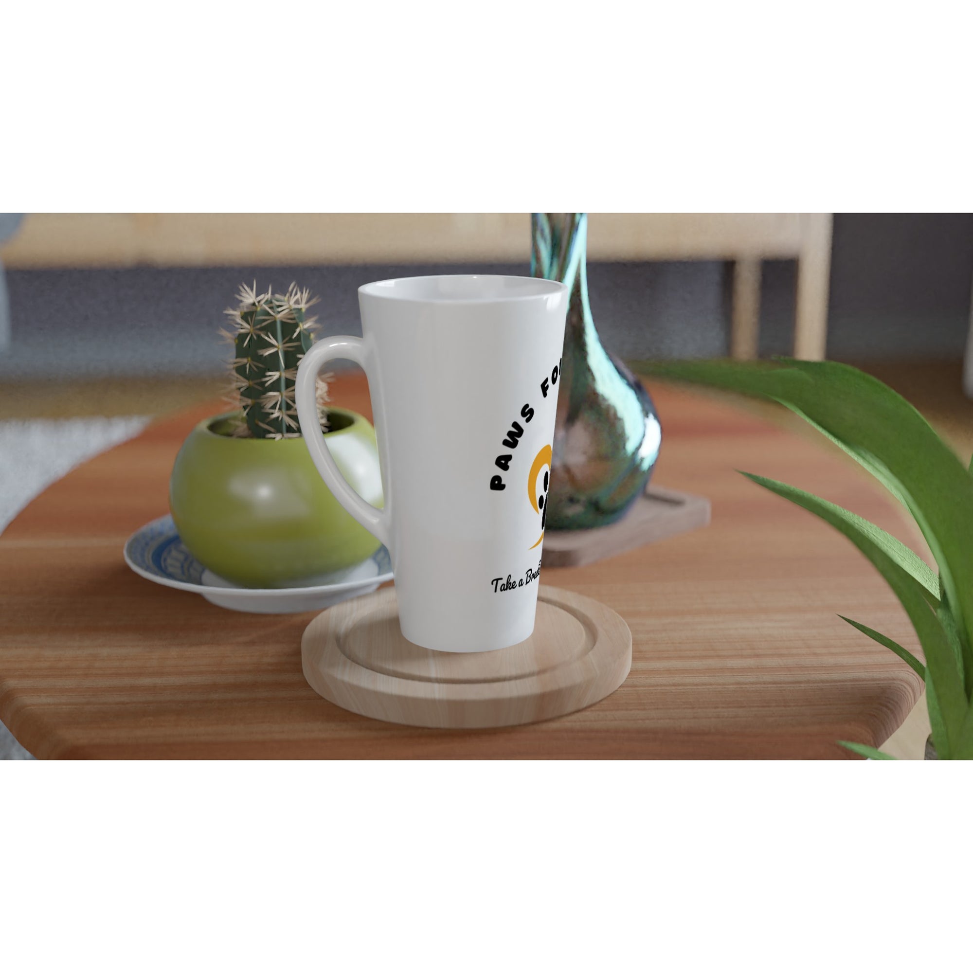 Self-Care Latte Mug – A Daily Reminder to Pause & Reflect