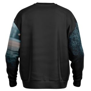 Smokey Rebel Cat – Heavyweight Oversized Sweatshirt (AOP)