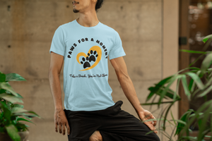 Paws for a Moment – Comforting Support Tee for Pet Lovers & Mental Wellness