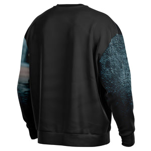 Smokey Rebel Cat – Heavyweight Oversized Sweatshirt (AOP)
