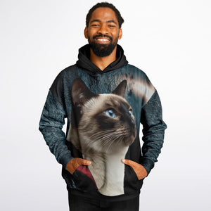 Smokey & Bros Oversized Cat Hoodie – Cozy Heavyweight Fleece