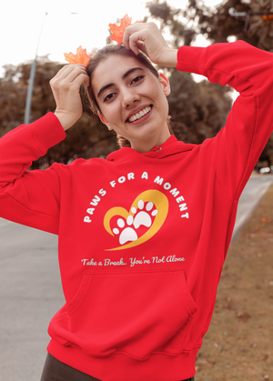 Comforting Hoodie for Anxiety & Self-Care – Soft Cotton Blend Sweatshirt